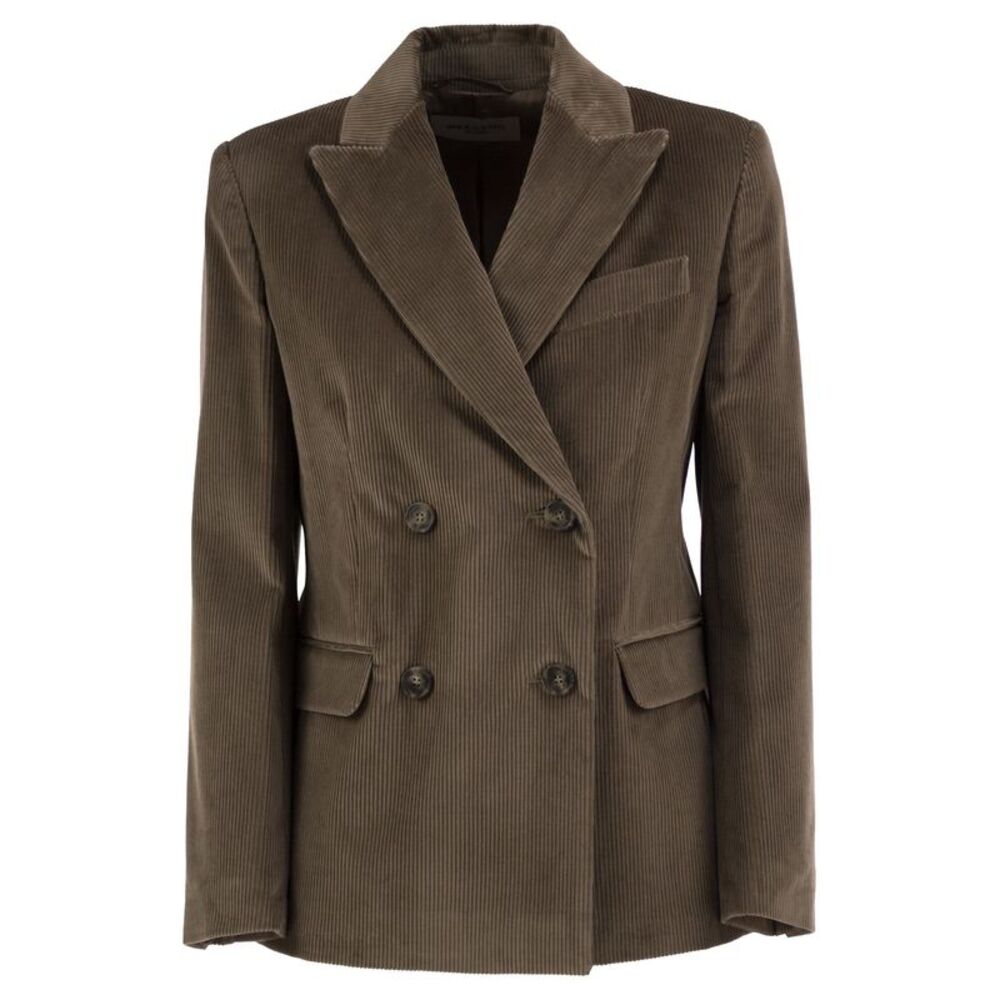 Weekend Maxmara Women Wkdkatanga - Cotton Velvet Blazer